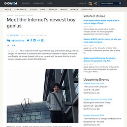 Meet the Internet’s newest boy genius