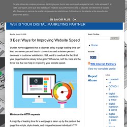 3 Best Ways for Improving Website Speed