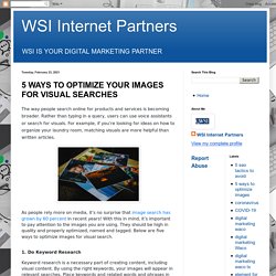 5 Ways To Optimize Your Images For Visual Searches