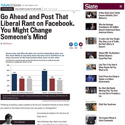 Liberals more open minded to change