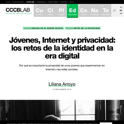 Jóvenes, Internet y privacidad: los retos de la identidad en la era digital