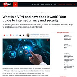 What is a VPN and how does it work? Your guide to internet privacy and security