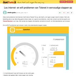 Los internet- en wifi-problemen van Telenet in eenvoudige stappen op