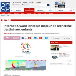 Internet: Qwant lance un moteur de recherche destiné aux enfants