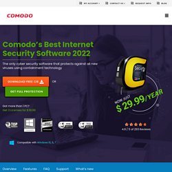 Why Comodo Internet Security Suite for PC?