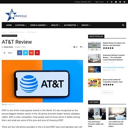 AT&T Review: Phone plans, Internet Service, & TV with Entertainment!