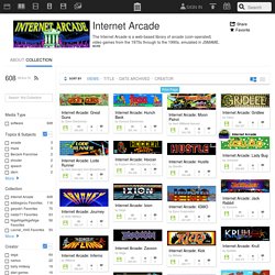 Internet Arcade : Free Software : Download & Streaming