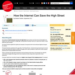 How the Internet Can Save the High Street