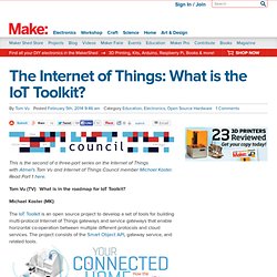 The Internet of Things: What is the IoT Toolkit?