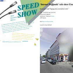 SPEED SHOW: ‘Internet Treffpunkt’ – solo show Constant Dullaart » SPEED SHOW