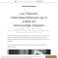 Los Telenet-internetproblemen op in snelle en eenvoudige stappen