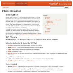 Ubuntu - Chat