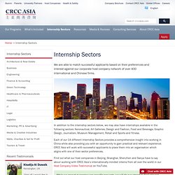 China Internships, Study & Consulting