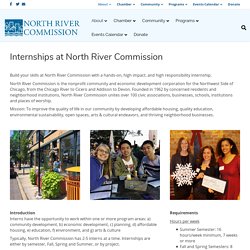 Internships – North River Commission