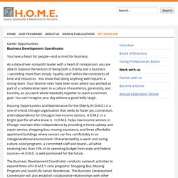 Jobs & Internships — Housing Opportunities & Maintenance for the Elderly, H.O.M.E.
