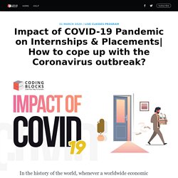 Impact of COVID-19 Pandemic on Internships & Placements