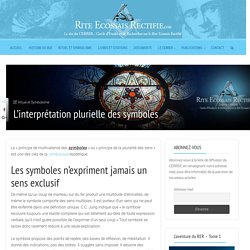 L'interprétation plurielle des symboles