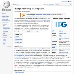 Interpublic Group of Companies