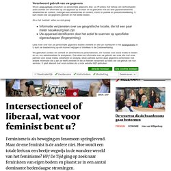 Intersectioneel of liberaal, wat voor feminist bent u?