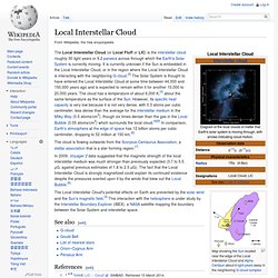 Local Interstellar Cloud