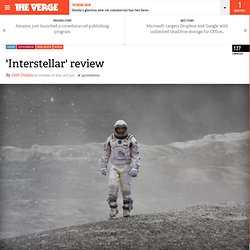 'Interstellar' review