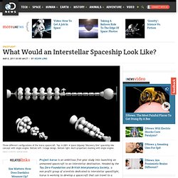 What Would an Interstellar Spaceship Look Like?