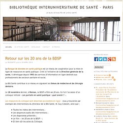 Bibliothèque interuniversitaire de Santé - Paris » Le blog actualités de la BIU SantéBibliothèque interuniversitaire de Santé – Paris » Le blog actualités de la BIU Santé