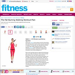Fat-Burning Walking Workout Plan: Interval Workouts and Toning Exercises