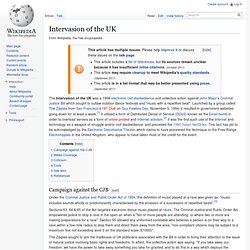Intervasion of the UK