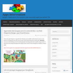 Apps intervention – Page 5 – Banque d'applications iPad gratuites pour intervenir auprès des enfants TSA