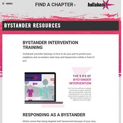 Bystander Intervention Resources