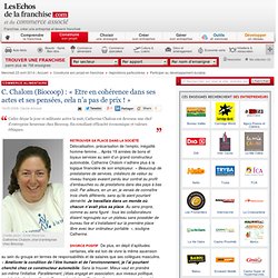 Interview de Catherine Chalom, adhérente Biocoop