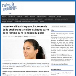 Interview d'Elsa Marpeau