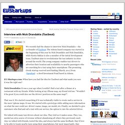 Interview with Nick Drandakis (Taxibeat)