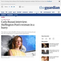 Carla Buzasi interview: Huffington Post's woman in a hurry