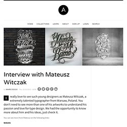 Interview with Mateusz Witczak