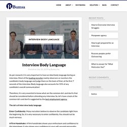 Interview Body Language
