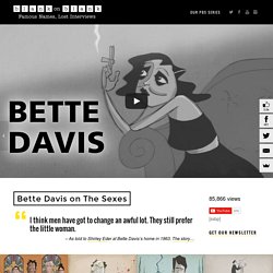 Rare Bette Davis Interview on Movies, Women, & Motherhood