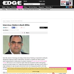 Interview: Nokia's Mark Ollila