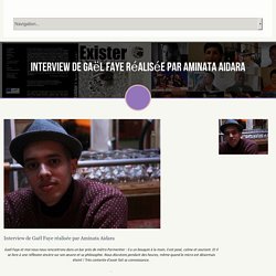 Interview de Gaël Faye réalisée par Aminata Aidara
