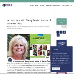 An Interview with Sherry Parrish, author of Number Talks