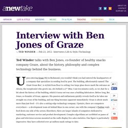 Interview with Ben Jones of Graze