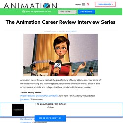 Animation Career Review