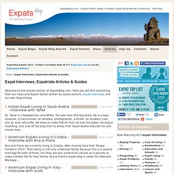 Expat Articles, Guides, Interviews & Contest Entries