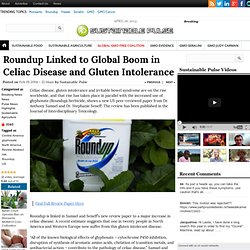 Roundup Linked to Global Boom in Celiac Disease and Gluten Intolerance