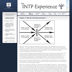 INTP - Chapter 1: Why Do I Feel Disconnected?
