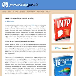 INTP Relationships, Love & Mating