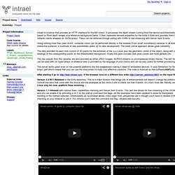 intrael - Computer vision for the web