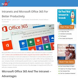 Intranets and Microsoft Office 365 For Better Productivity