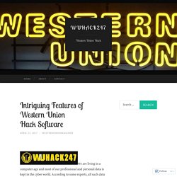 Intriguing Features of Western Union Hack Software
